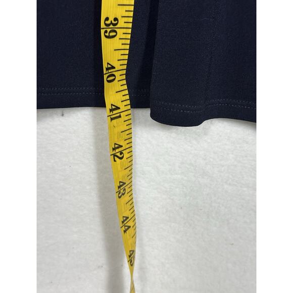 Jessica Howard Dress Size 12P Navy White Floral Embellished MOB Guest Formal 2PC - Picture 4 of 9